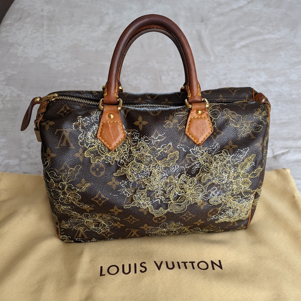 🚫SOLD 🚫 Louis Vuitton - Monogram Dentelle Speedy 30
